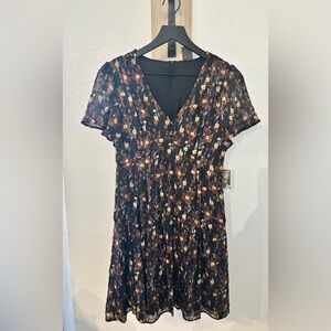 Kohl's Black and Nutmeg Dress